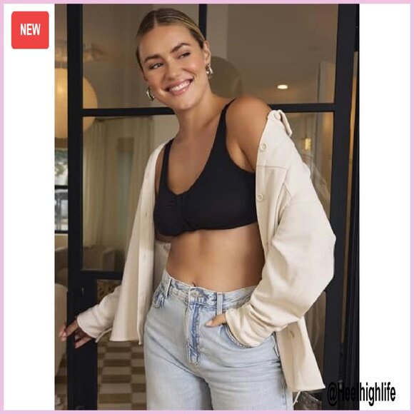 Front Closure Cotton Bra Multi-Pack, Wide Straps, Lightweight Support - Picture 5 of 8